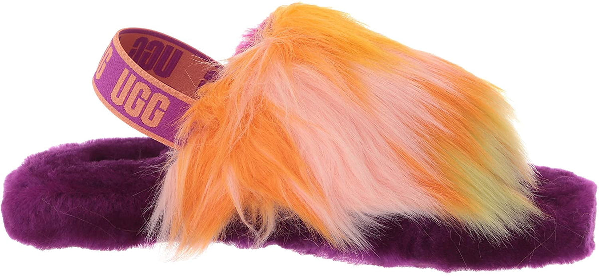 Big Kid's and Little Kid's UGG Fluff Yeah Berrylicious (1120033K-BYLC) - 2